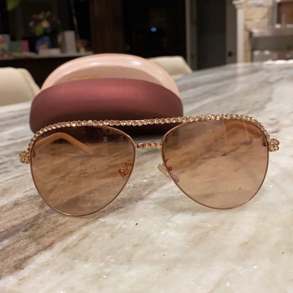 Rose Gold Sunglasses